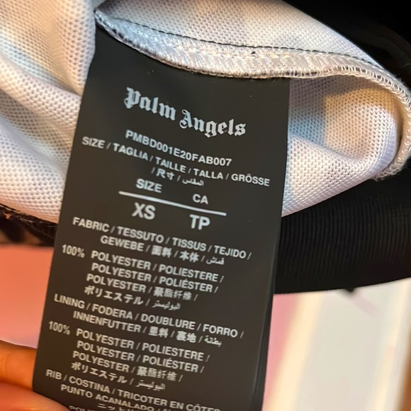 🐆AUTHENTIC PALM ANGELS ZIP-UP JACKET • LIKE NEW 🐆 Mens XS • UNISEX - Picture 6 of 6